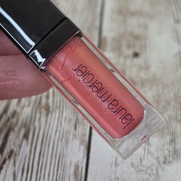 Laura Mercier Lip Glace Baby Doll Peach travel size - Picture 2 of 4